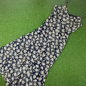 Vintage Kenar Studio Womens Floral Boho Beach Maxi Dress Sz 8